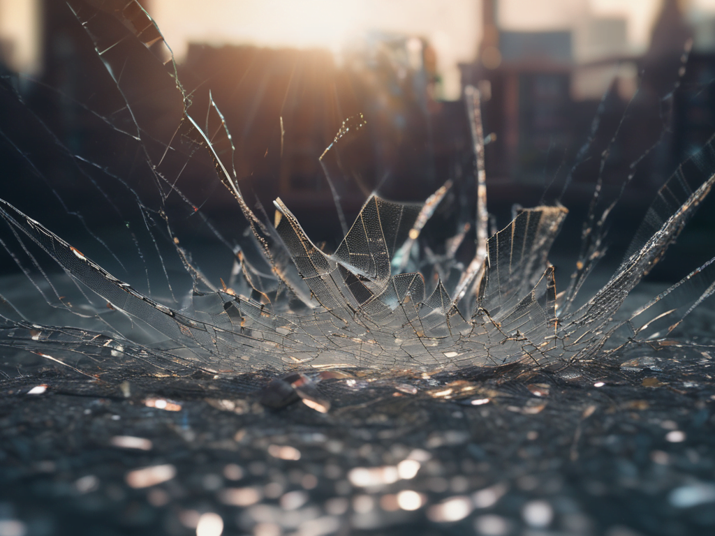 shattered glass
