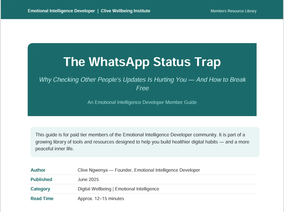 The WhatsApp Status Trap