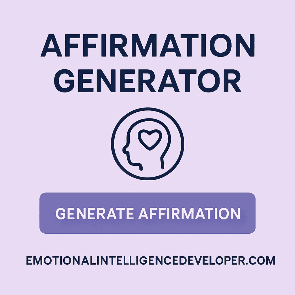 Affirmation generator to support positive self-talk