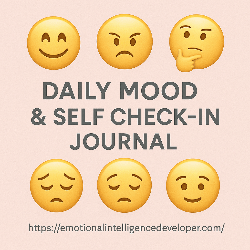 Daily Mood and Self Check-In Journal