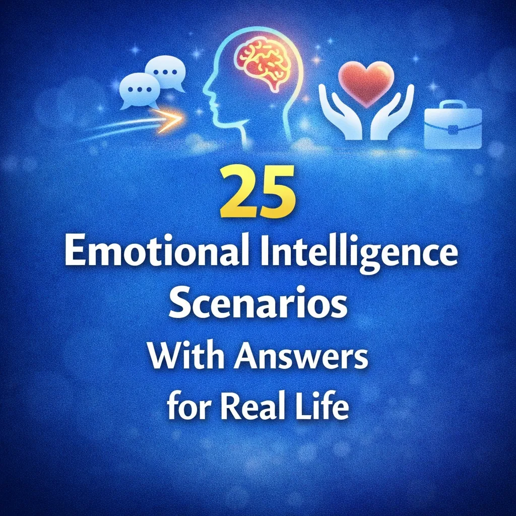 25 Emotional Intelligence Scenarios With Answers for Real Life