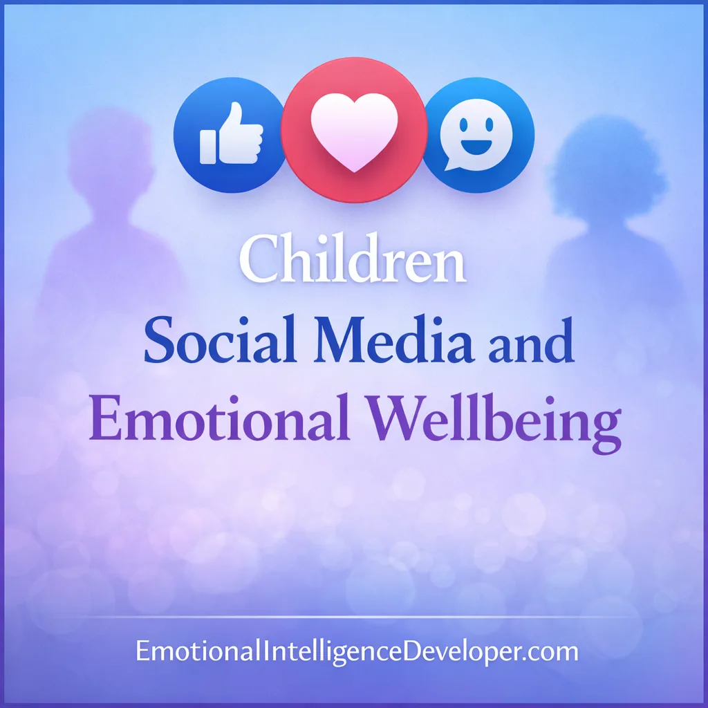 Children, Social Media and Emotional Wellbeing