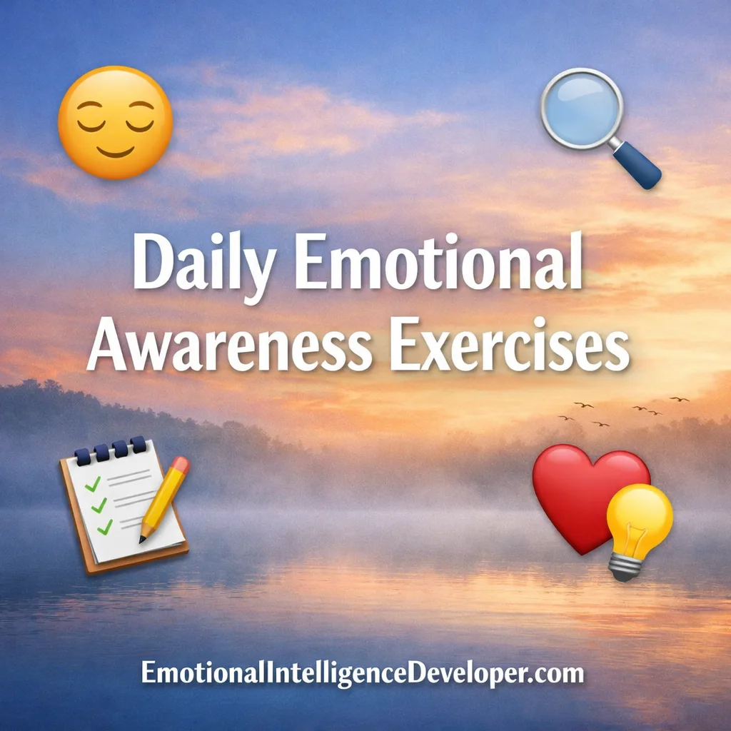 Daily Emotional Awareness Exercises
