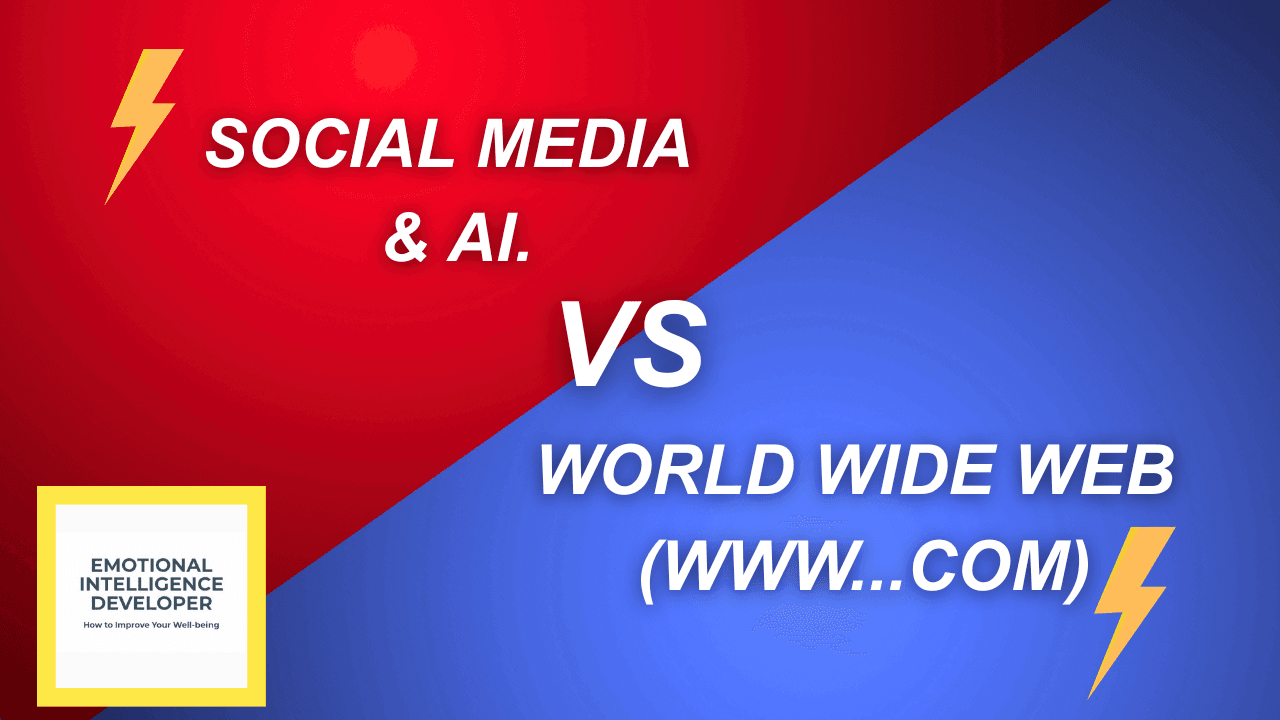The forgotten benefits of the World Wide Web vs the social media revolution