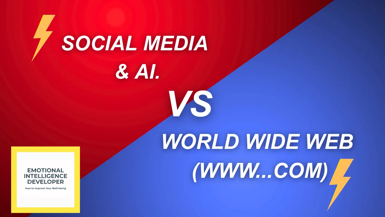 The forgotten benefits of the World Wide Web vs the social media revolution